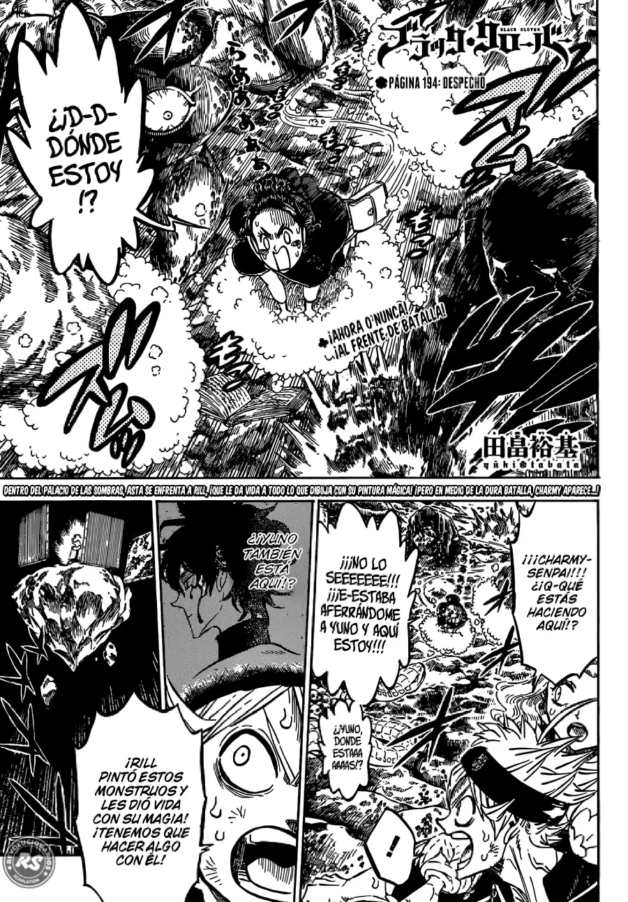 Black Clover capítulo 194, página 2