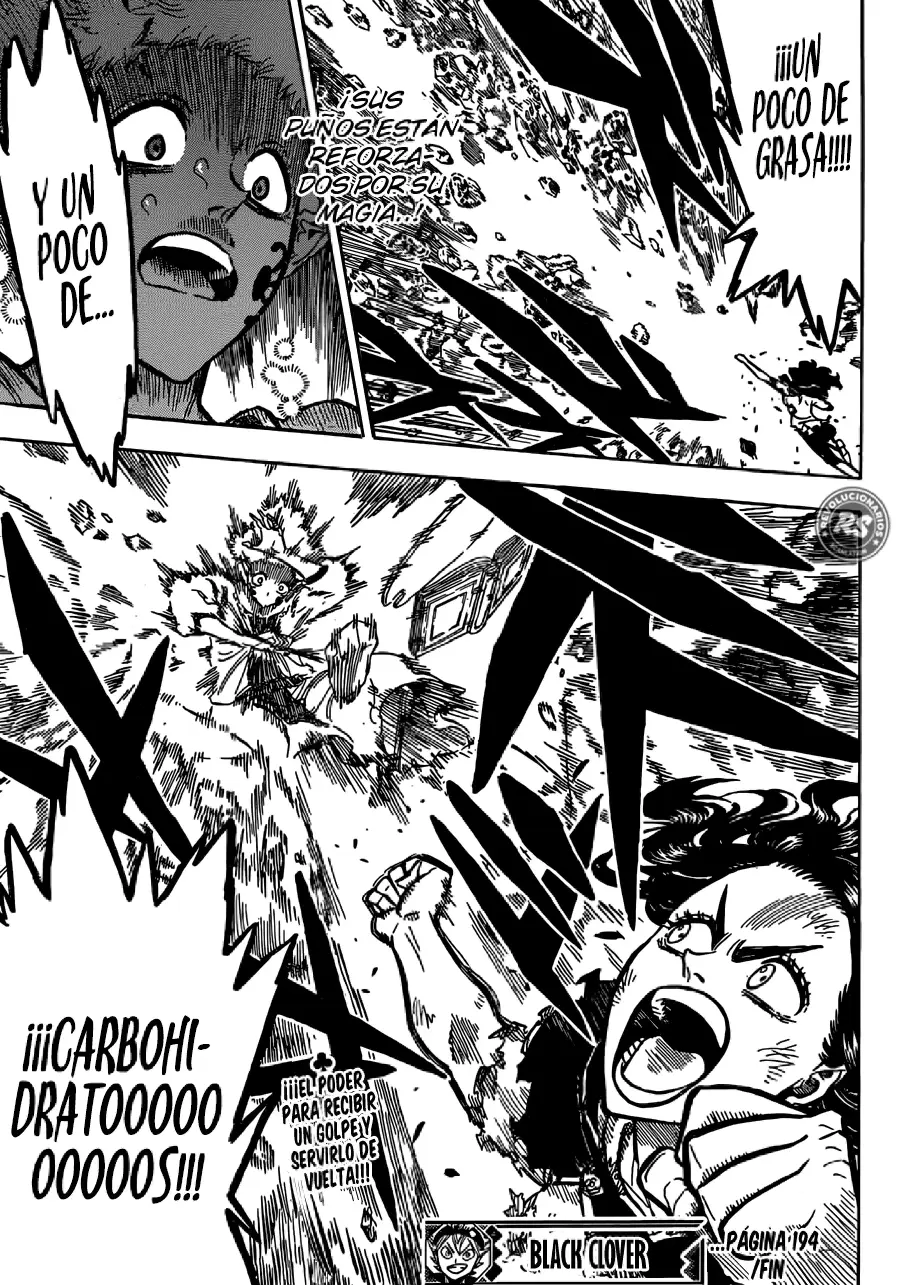 Black Clover capítulo 194, página 14