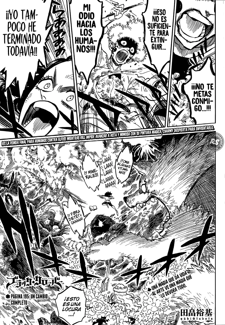 Black Clover capítulo 195, página 3