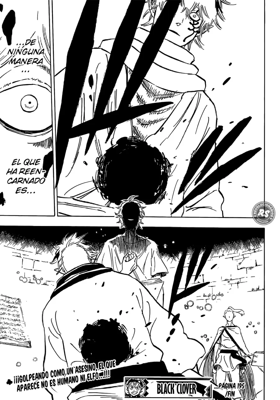 Black Clover capítulo 195, página 17