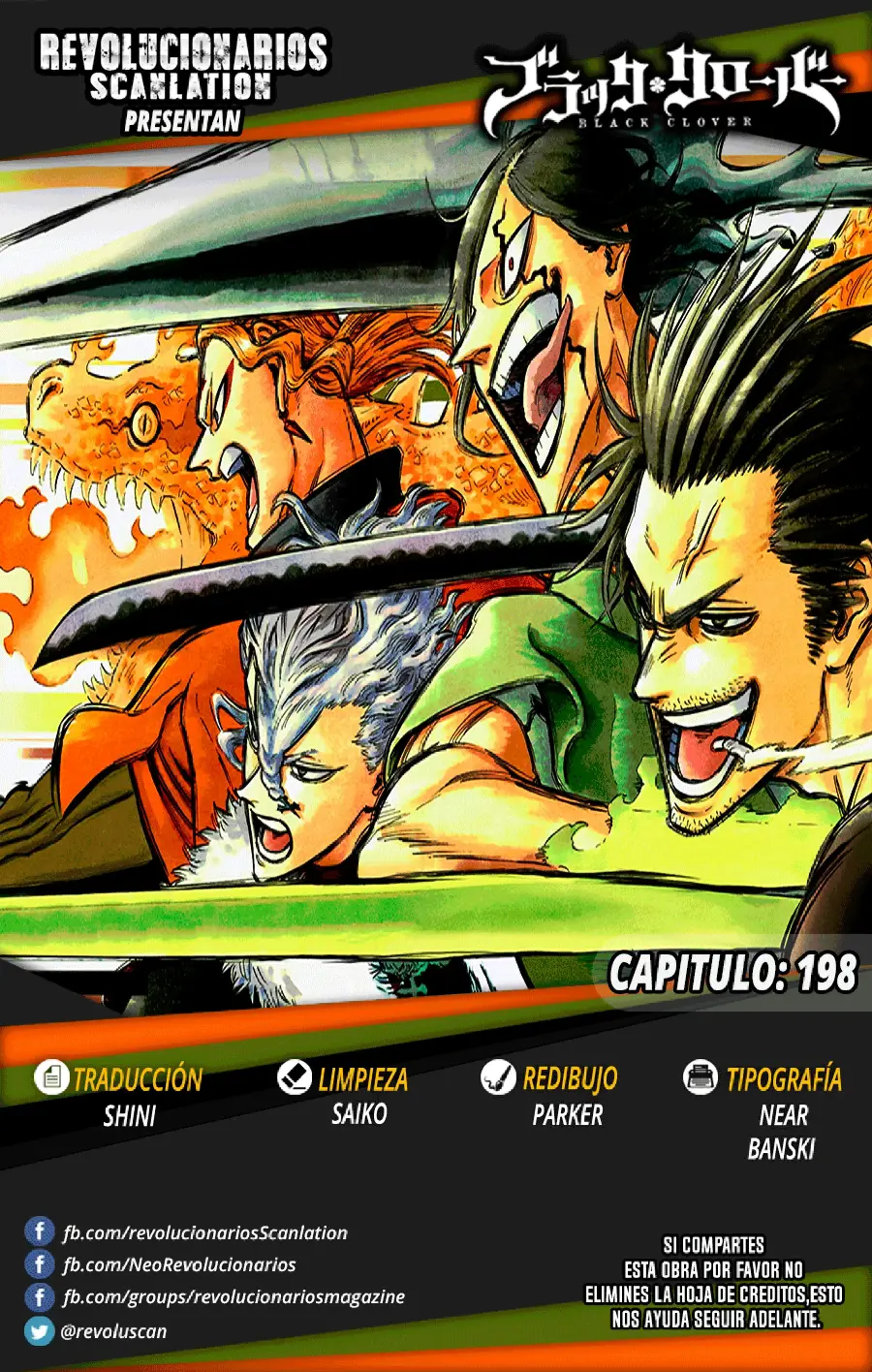Black Clover capítulo 198, página 1