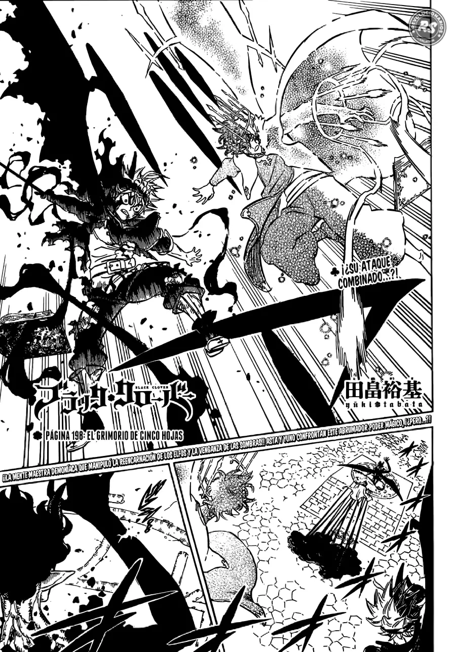 Black Clover capítulo 198, página 2