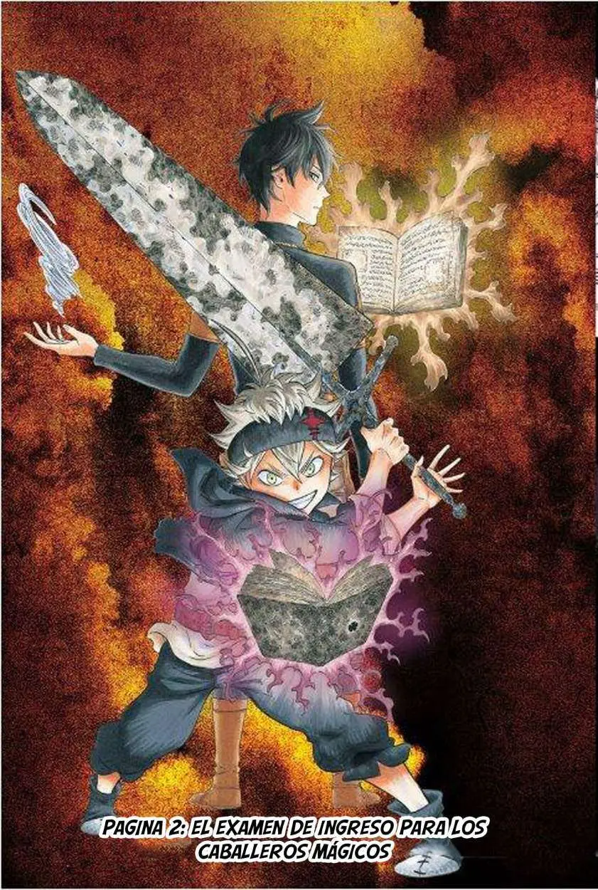 Black Clover capítulo 2, página 1