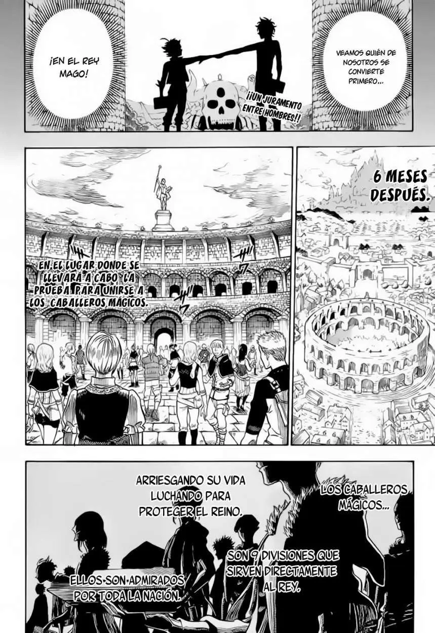 Black Clover capítulo 2, página 2