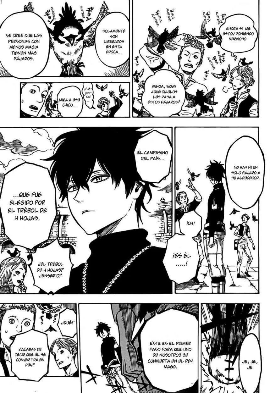 Black Clover capítulo 2, página 3