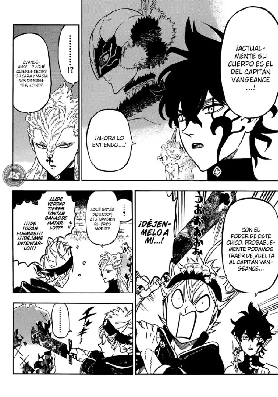 Black Clover capítulo 200, página 5