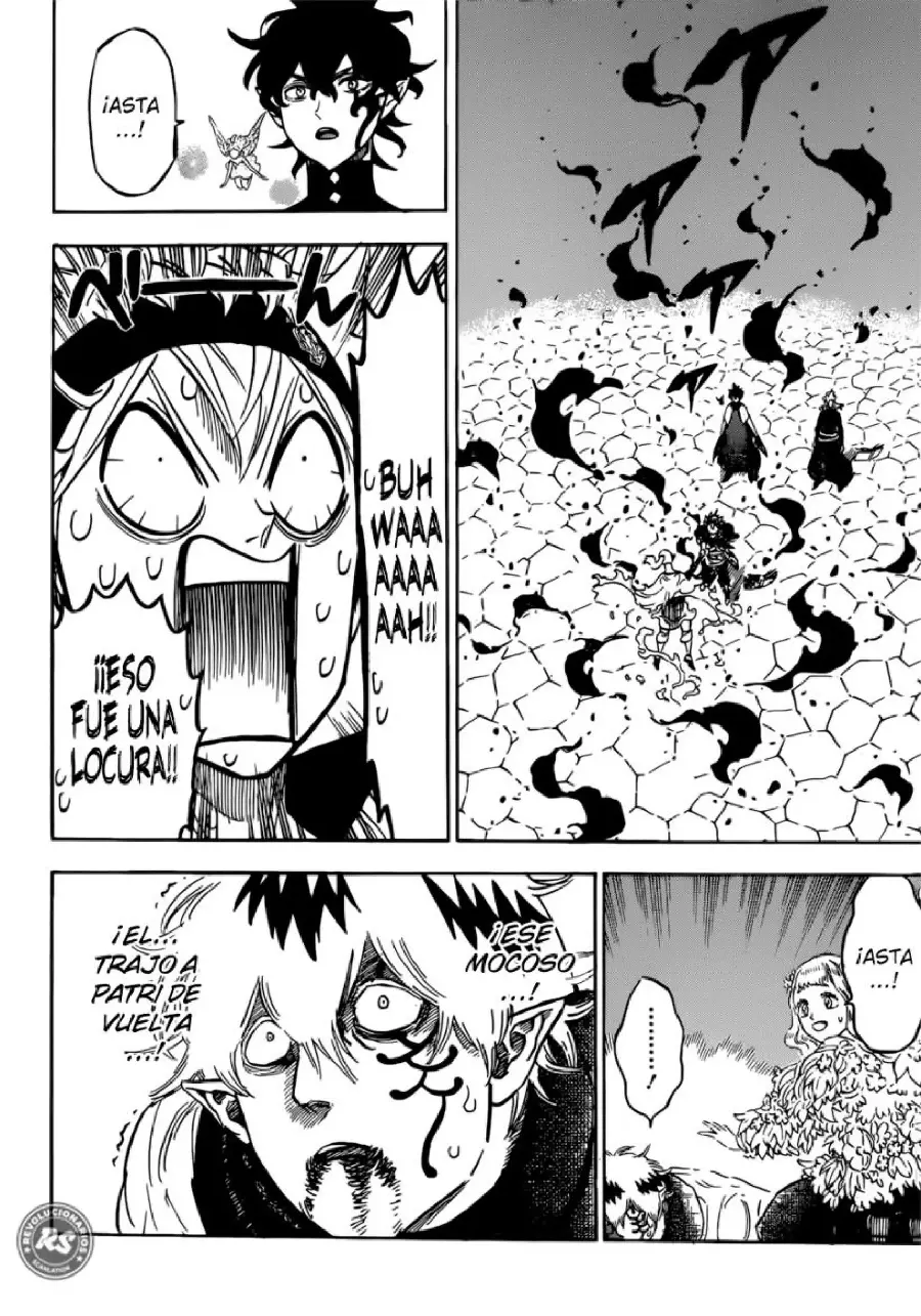Black Clover capítulo 200, página 17