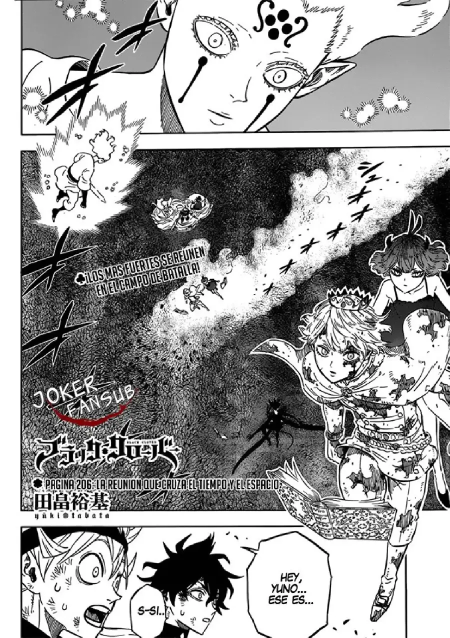 Black Clover capítulo 206, página 2