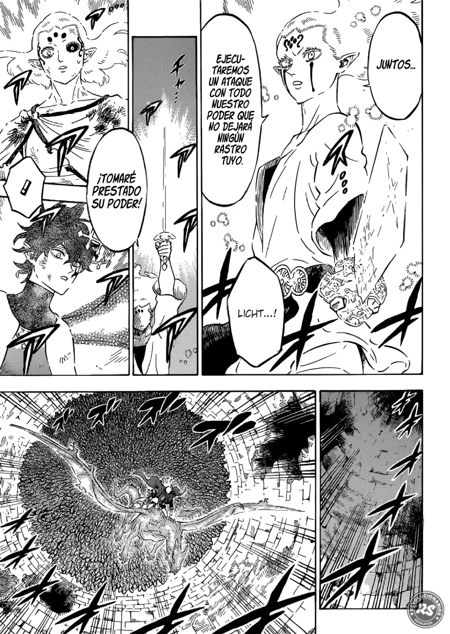 Black Clover capítulo 207, página 8