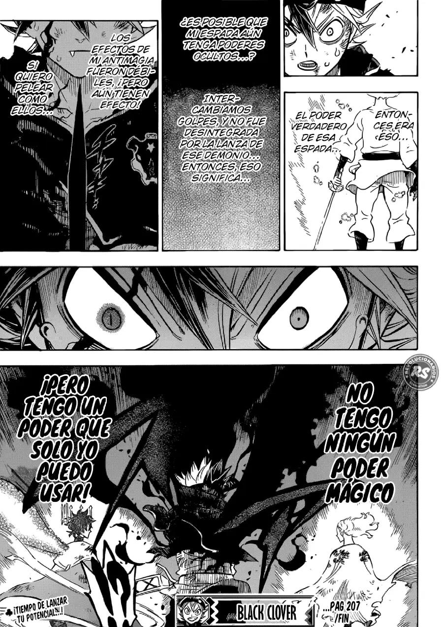 Black Clover capítulo 207, página 15