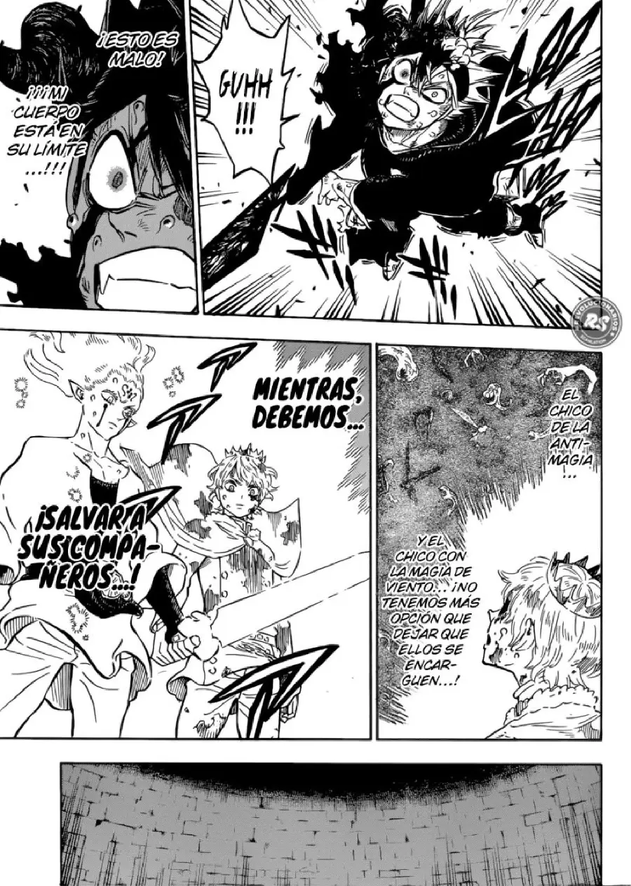 Black Clover capítulo 210, página 3