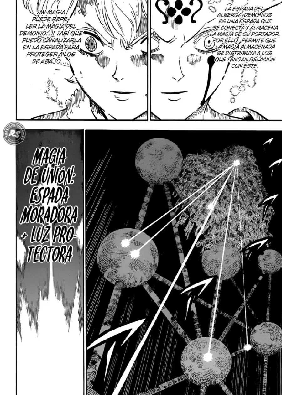 Black Clover capítulo 210, página 8