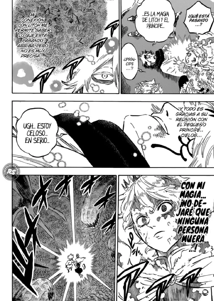 Black Clover capítulo 210, página 10