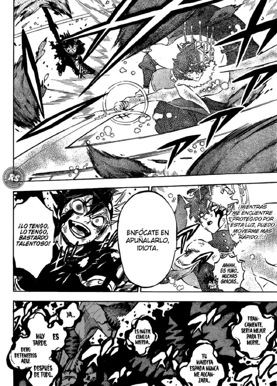 Black Clover capítulo 210, página 12