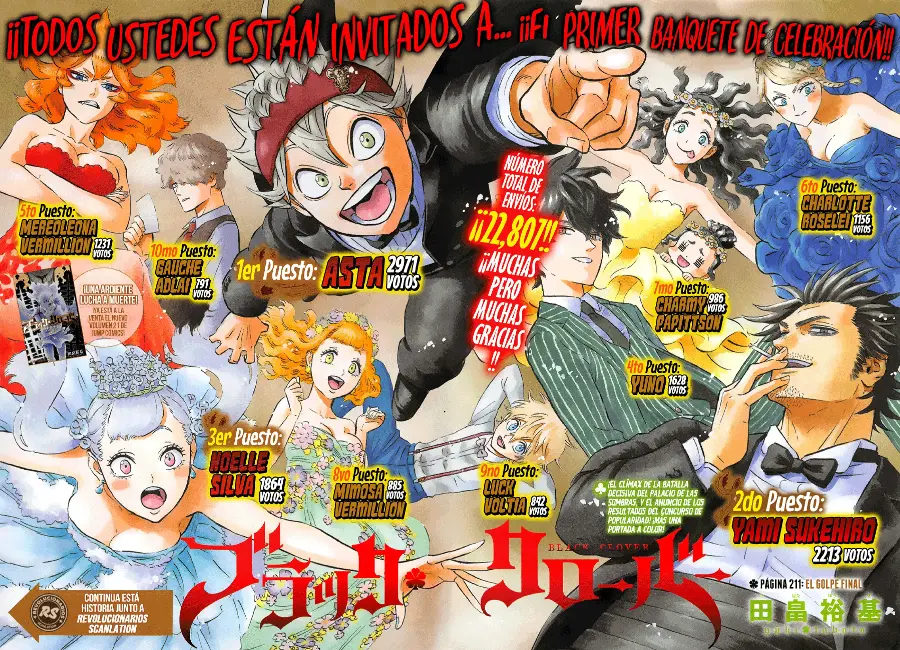 Black Clover capítulo 211, página 4