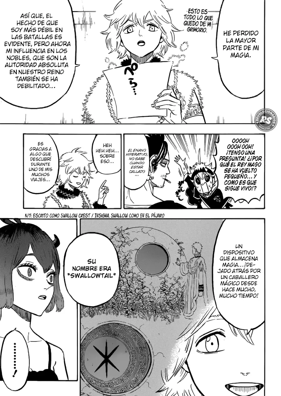 Black Clover capítulo 215, página 7