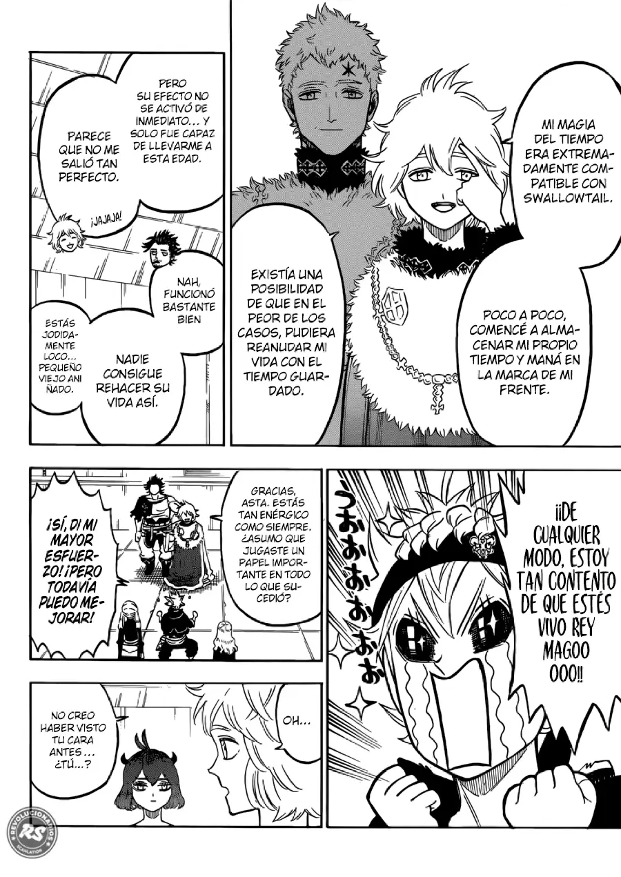 Black Clover capítulo 215, página 8