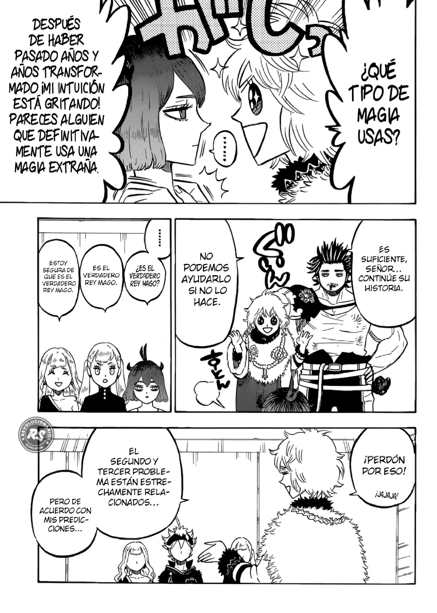 Black Clover capítulo 215, página 9