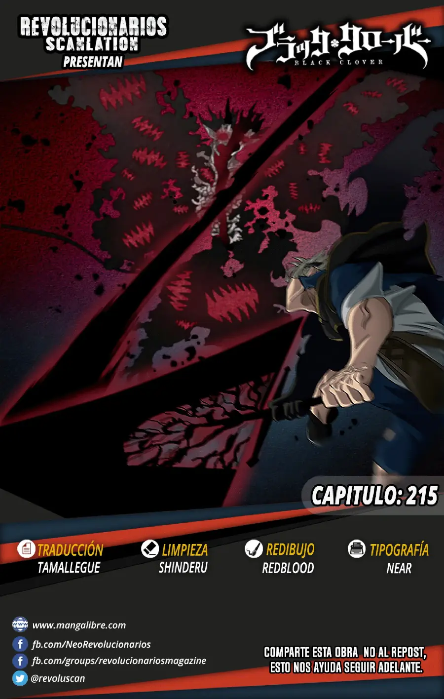 Black Clover capítulo 215, página 12
