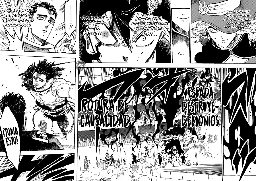 Black Clover capítulo 219, página 9