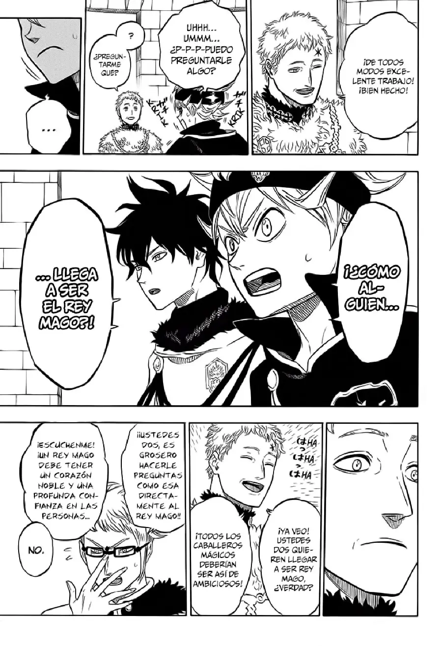 Black Clover capítulo 22, página 14