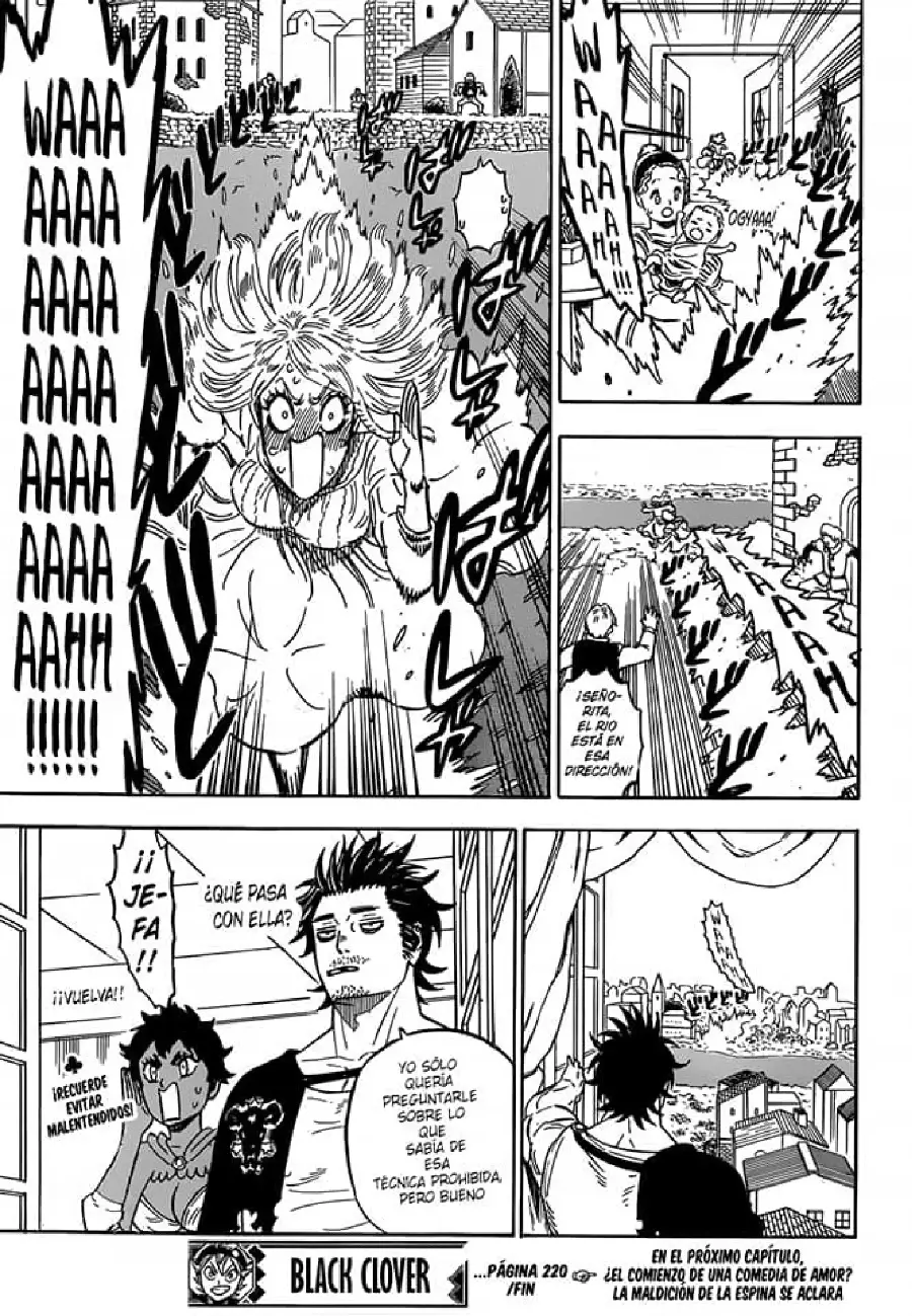 Black Clover capítulo 220, página 15