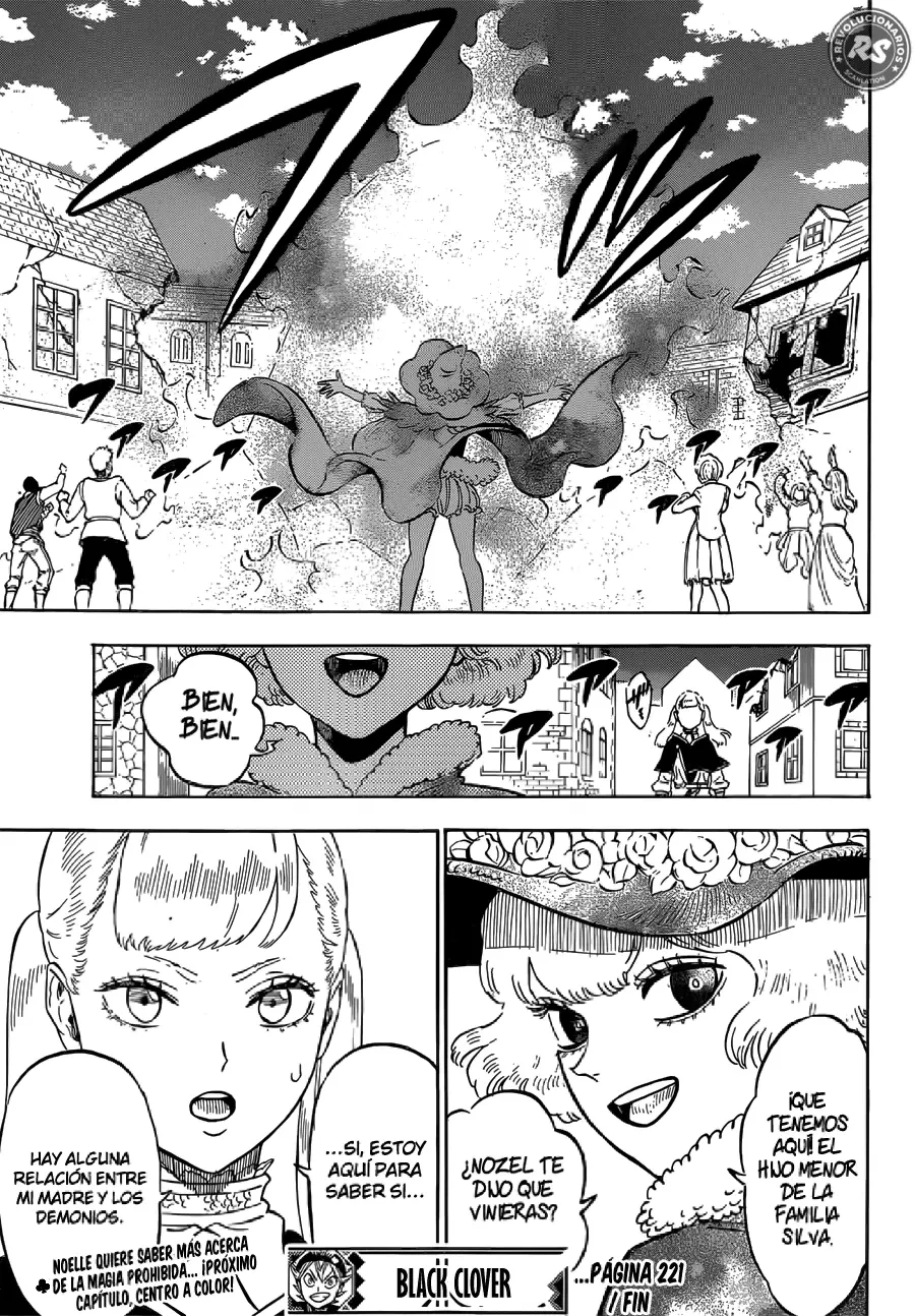 Black Clover capítulo 221, página 15