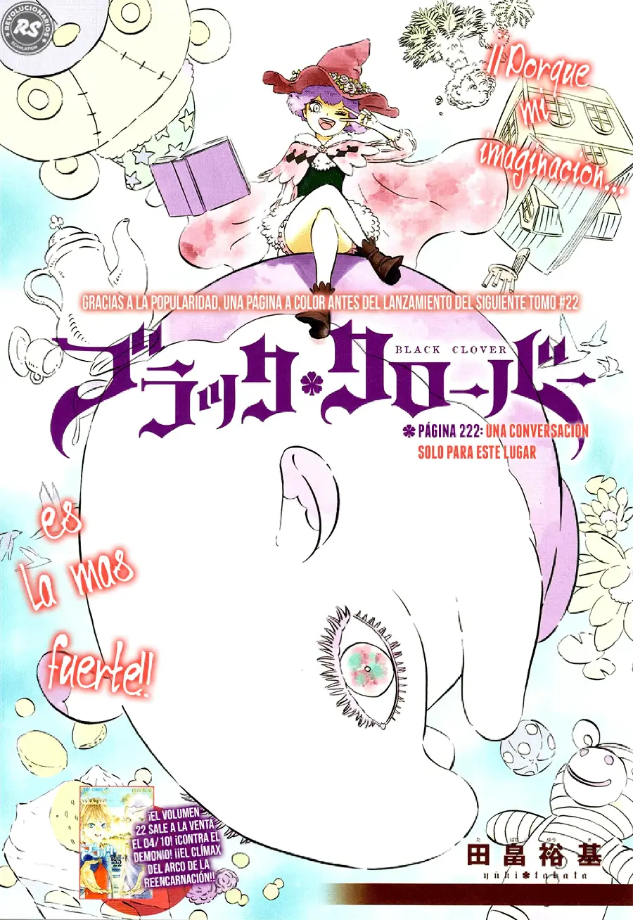 Black Clover capítulo 222, página 1
