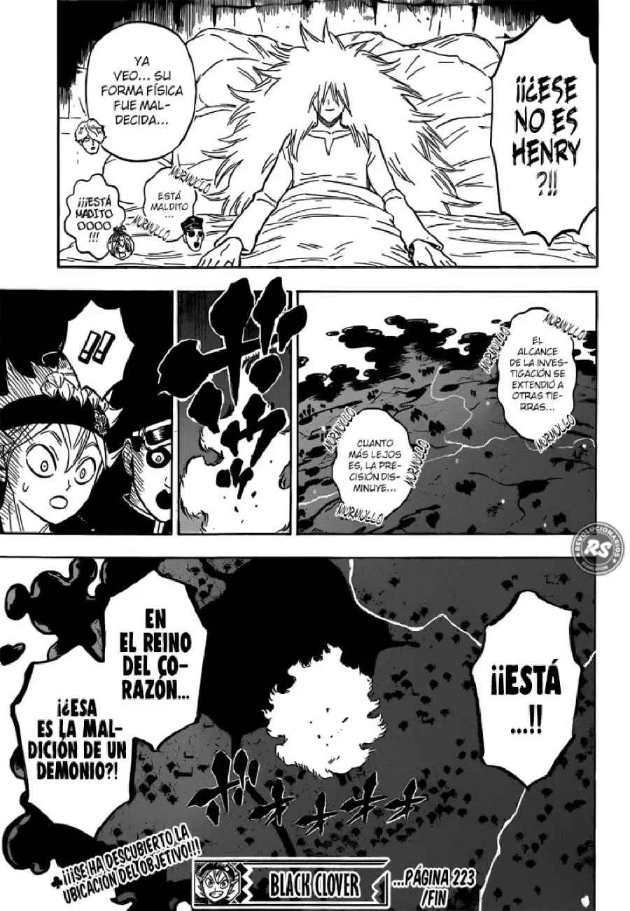 Black Clover capítulo 223, página 16