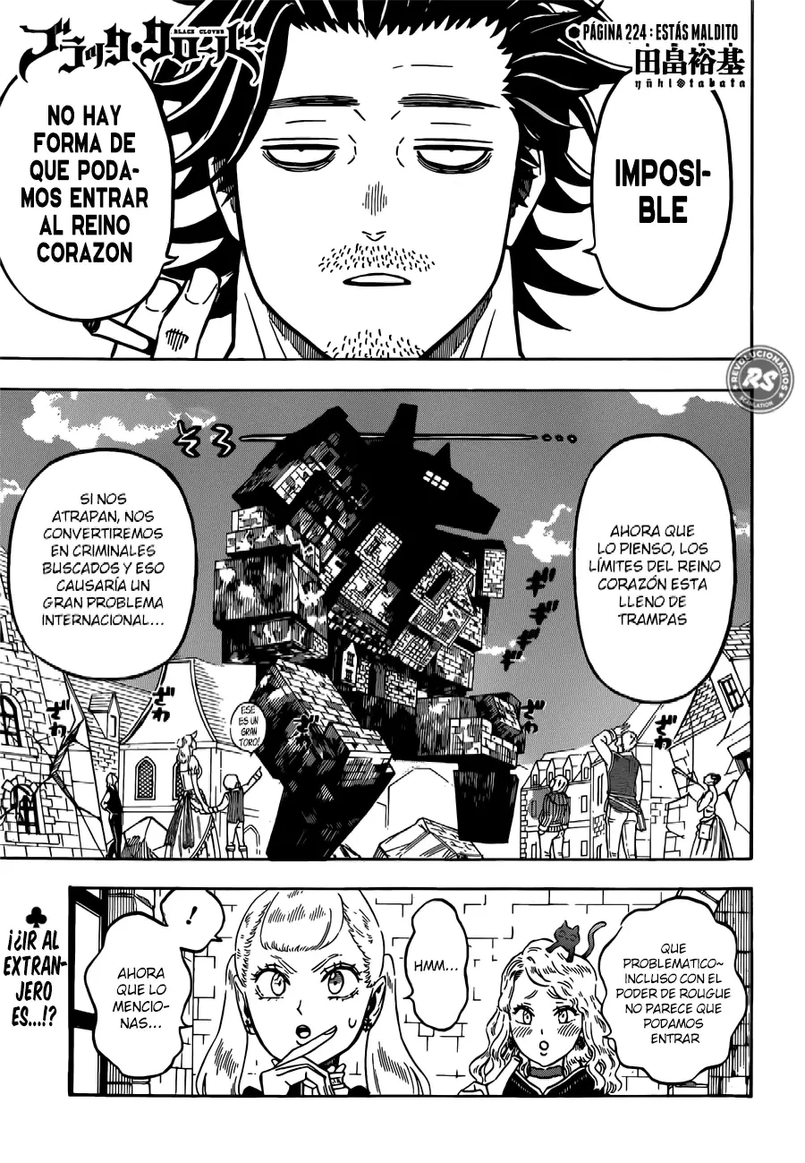 Black Clover capítulo 224, página 1