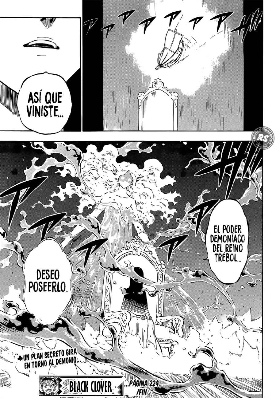 Black Clover capítulo 224, página 15