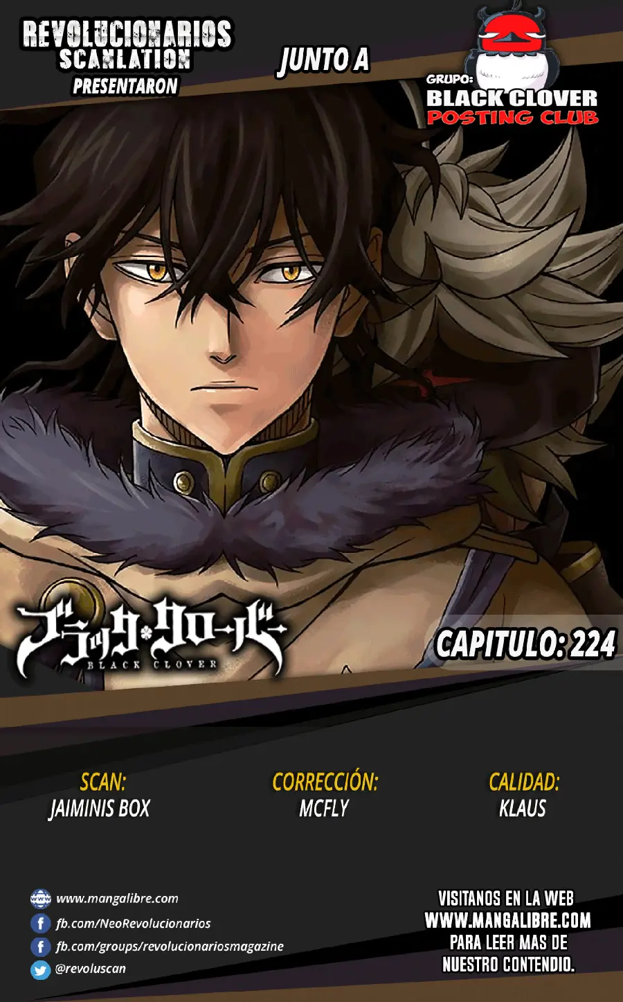 Black Clover capítulo 225, página 1