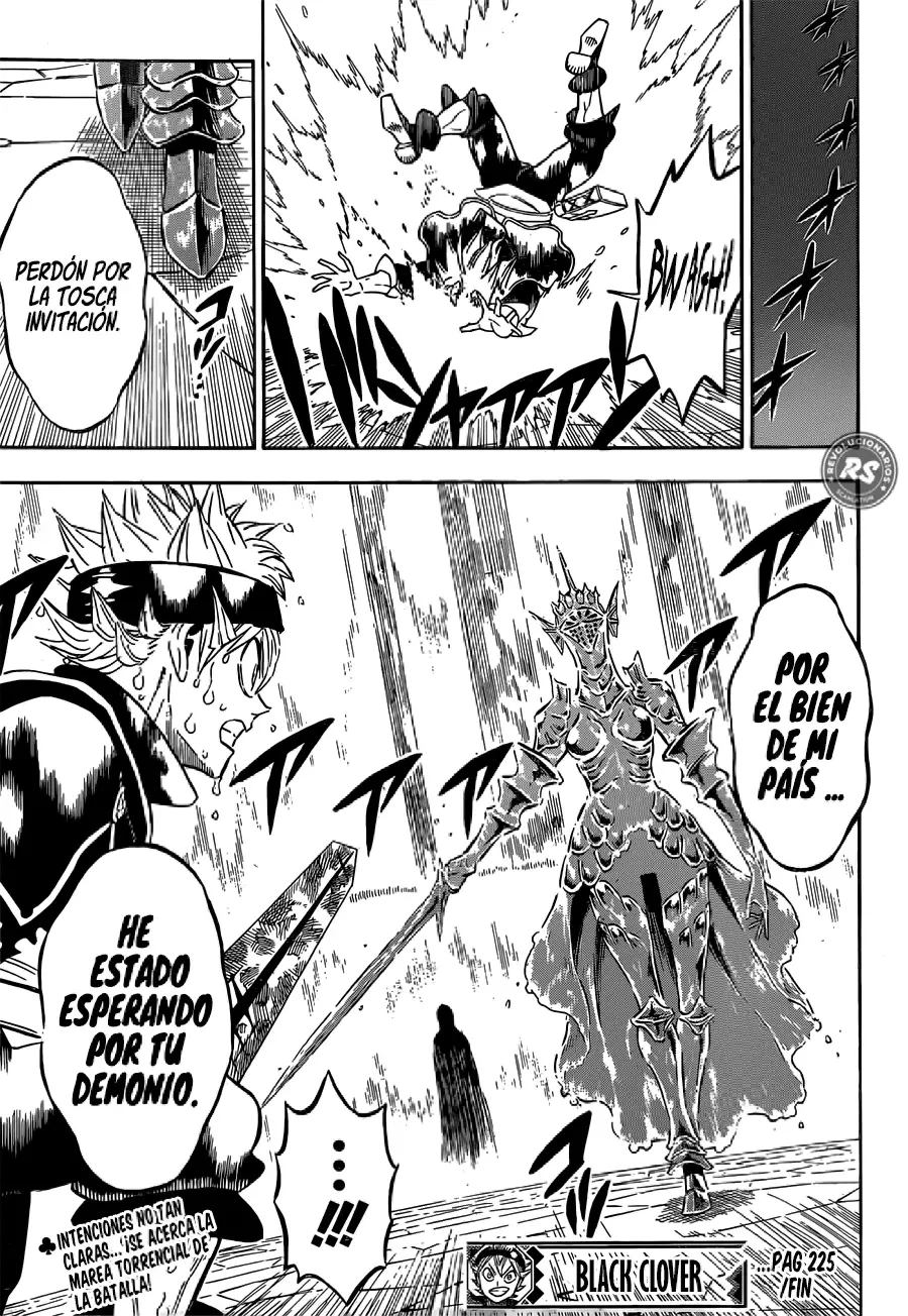 Black Clover capítulo 225, página 16