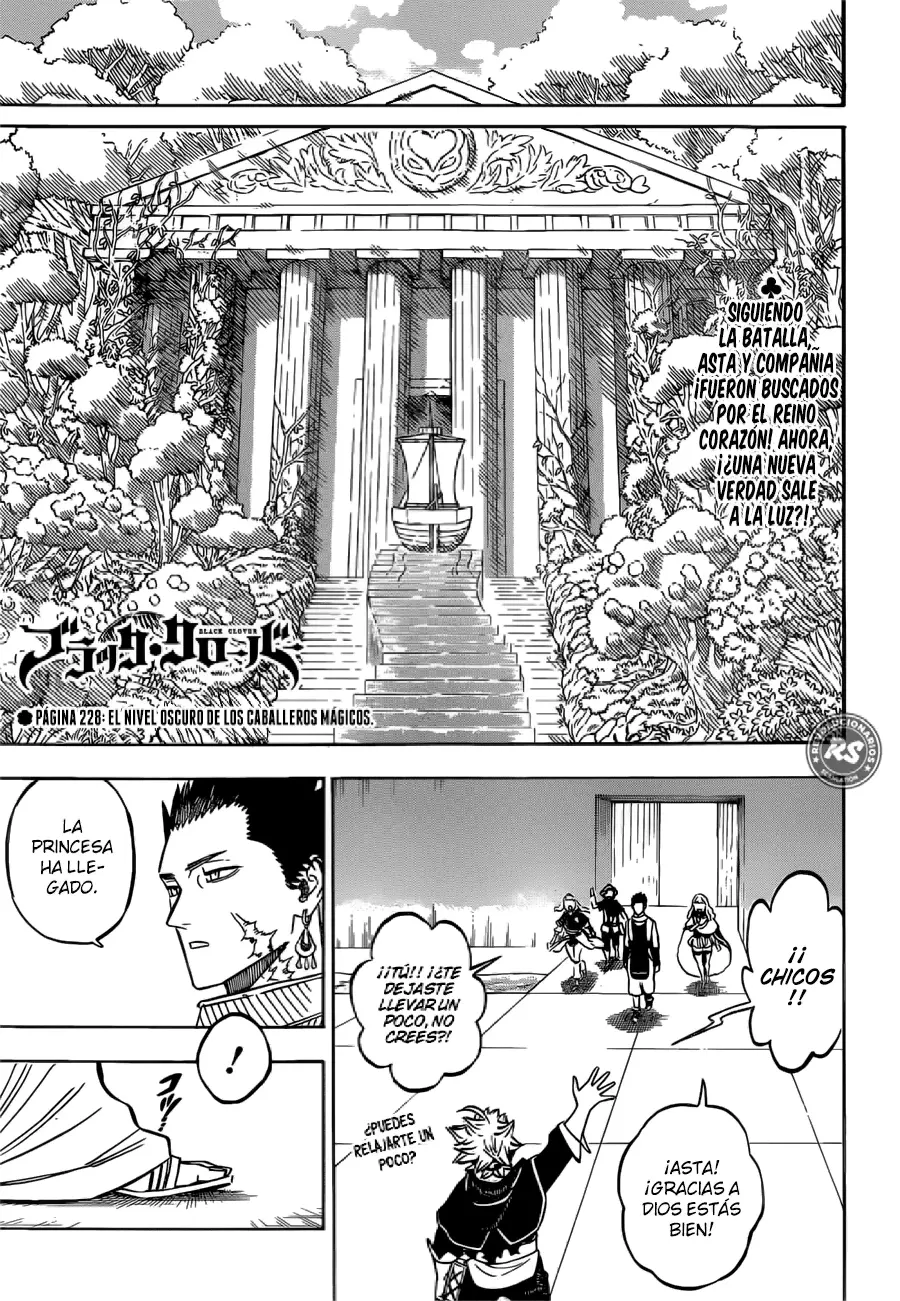 Black Clover capítulo 228, página 1