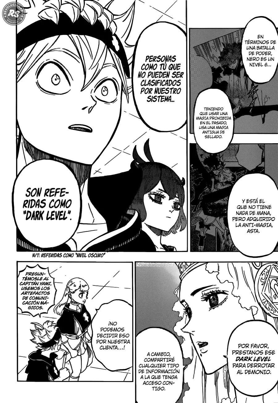 Black Clover capítulo 228, página 6
