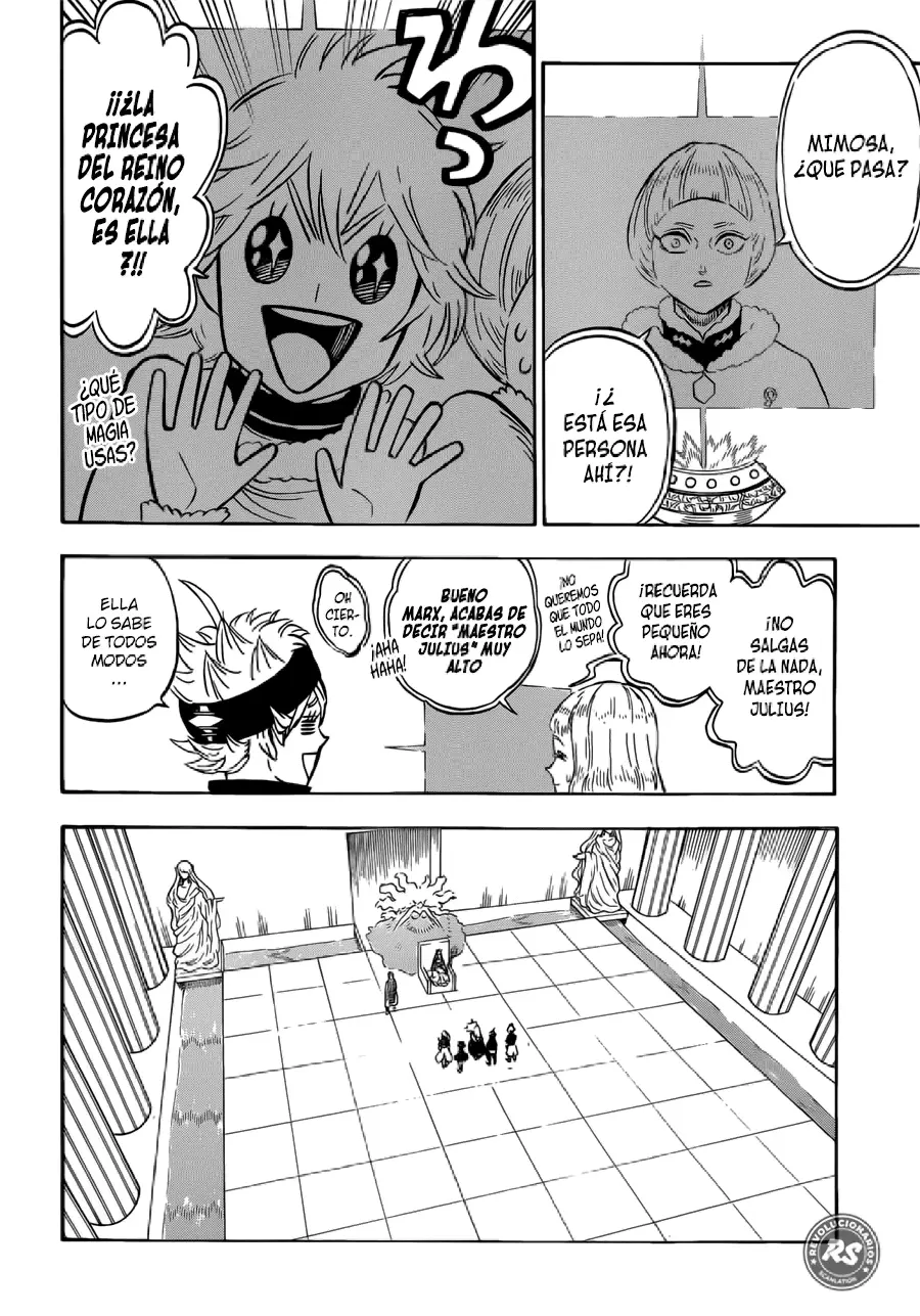Black Clover capítulo 228, página 8
