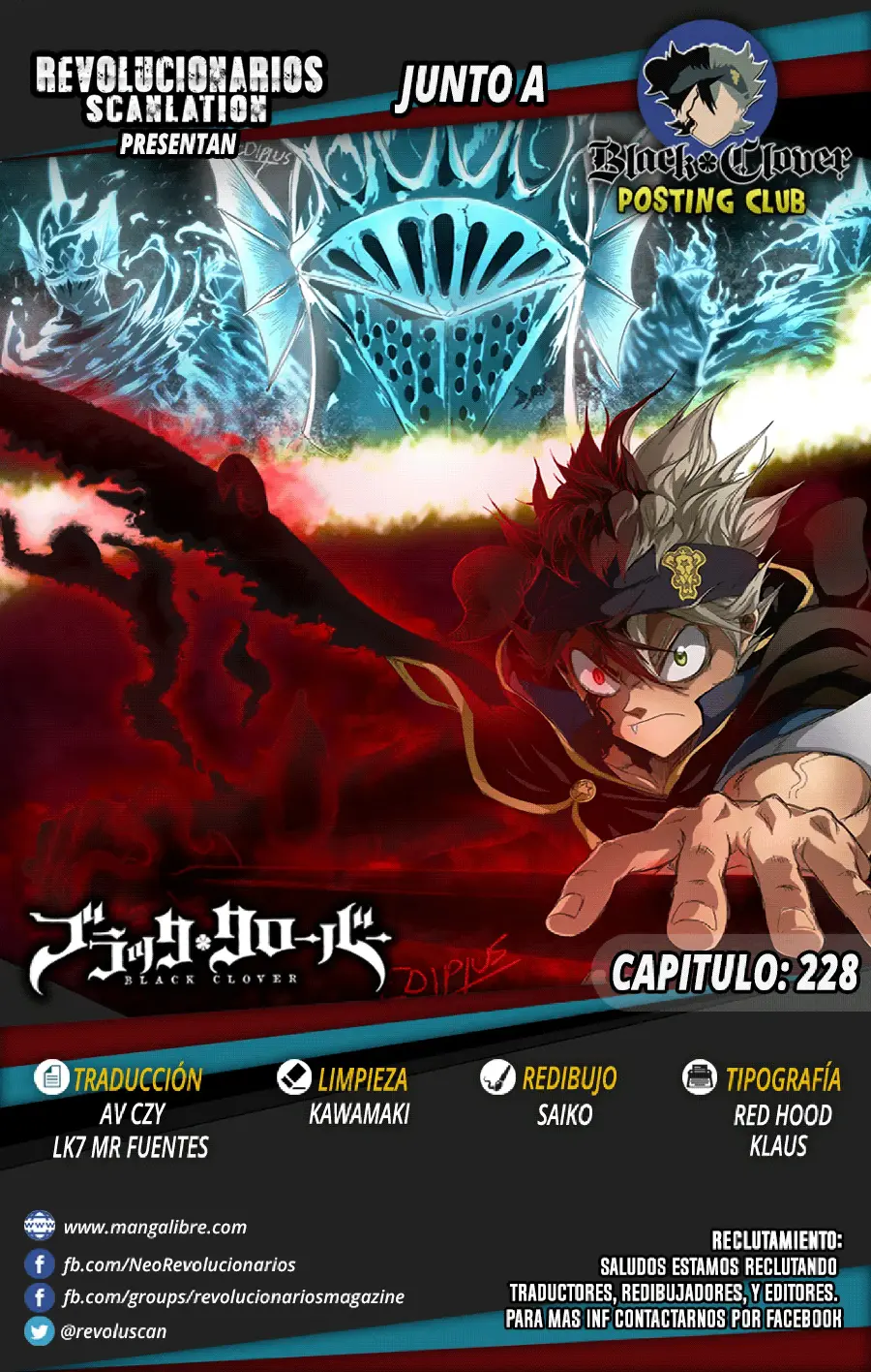 Black Clover capítulo 228, página 16
