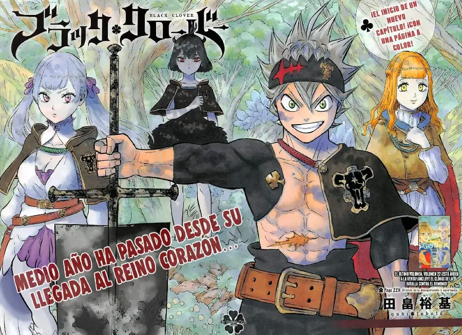 Black Clover capítulo 229, página 2