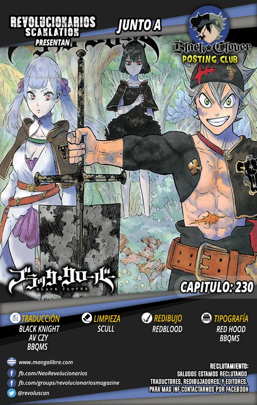 Black Clover capítulo 230, página 14