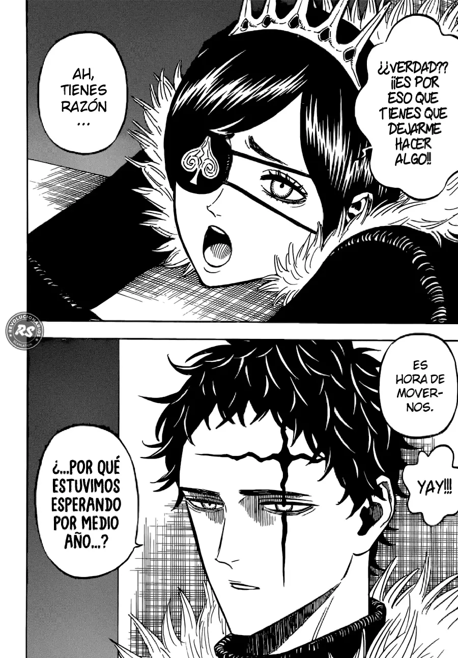 Black Clover capítulo 231, página 14
