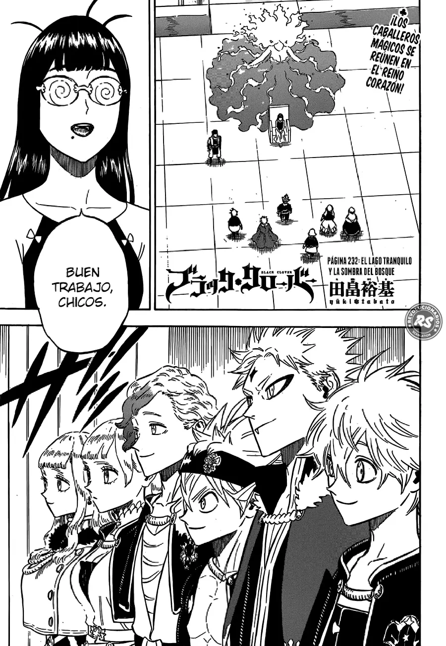 Black Clover capítulo 232, página 1