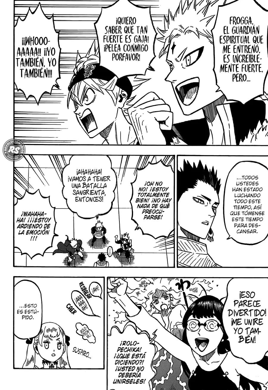 Black Clover capítulo 232, página 4
