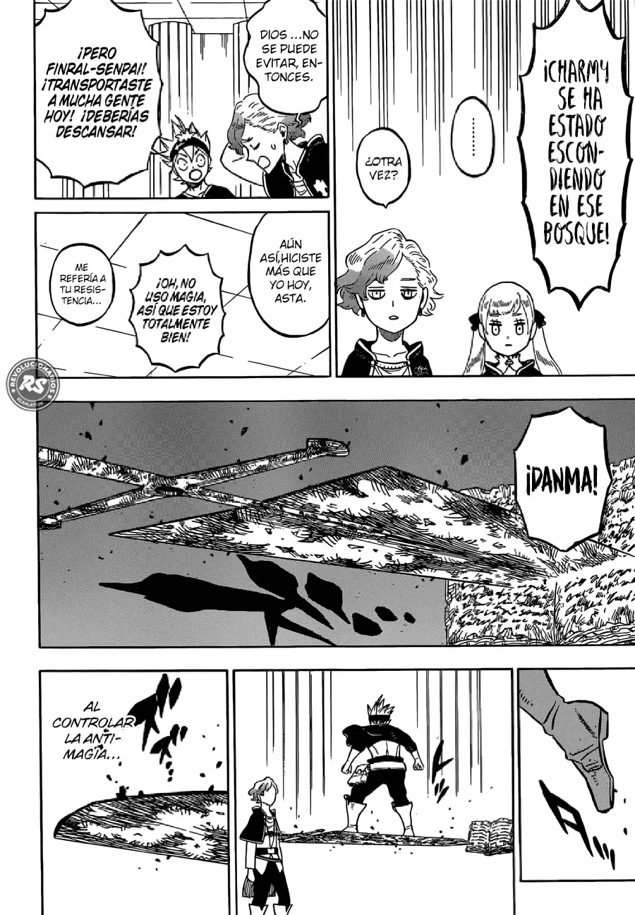 Black Clover capítulo 232, página 6