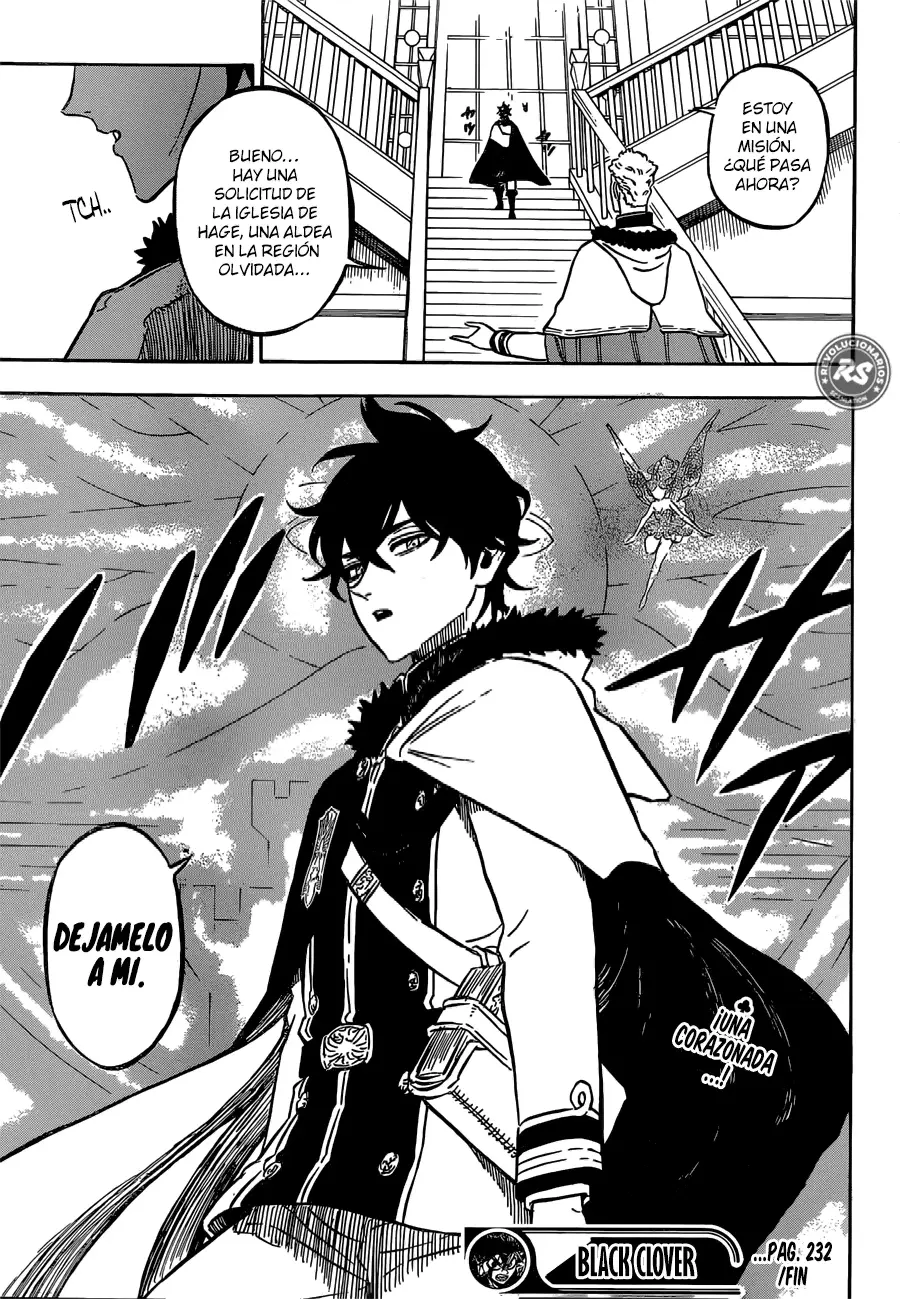 Black Clover capítulo 232, página 12