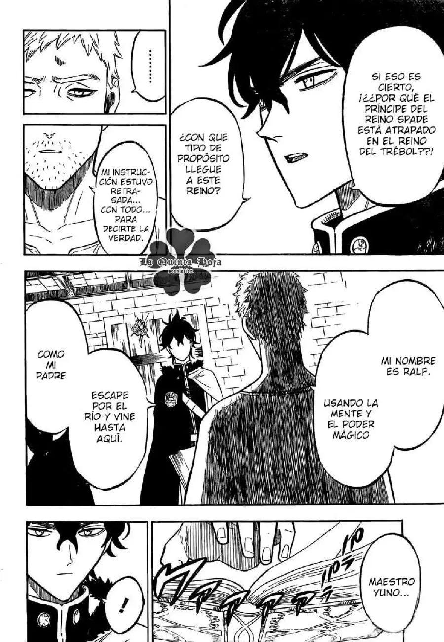 Black Clover capítulo 234, página 4