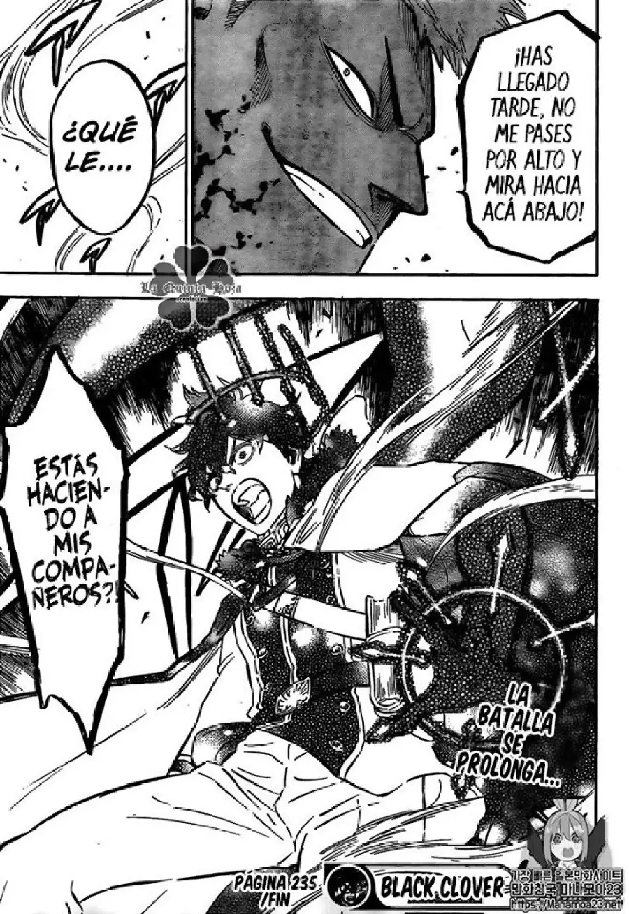 Black Clover capítulo 235, página 11