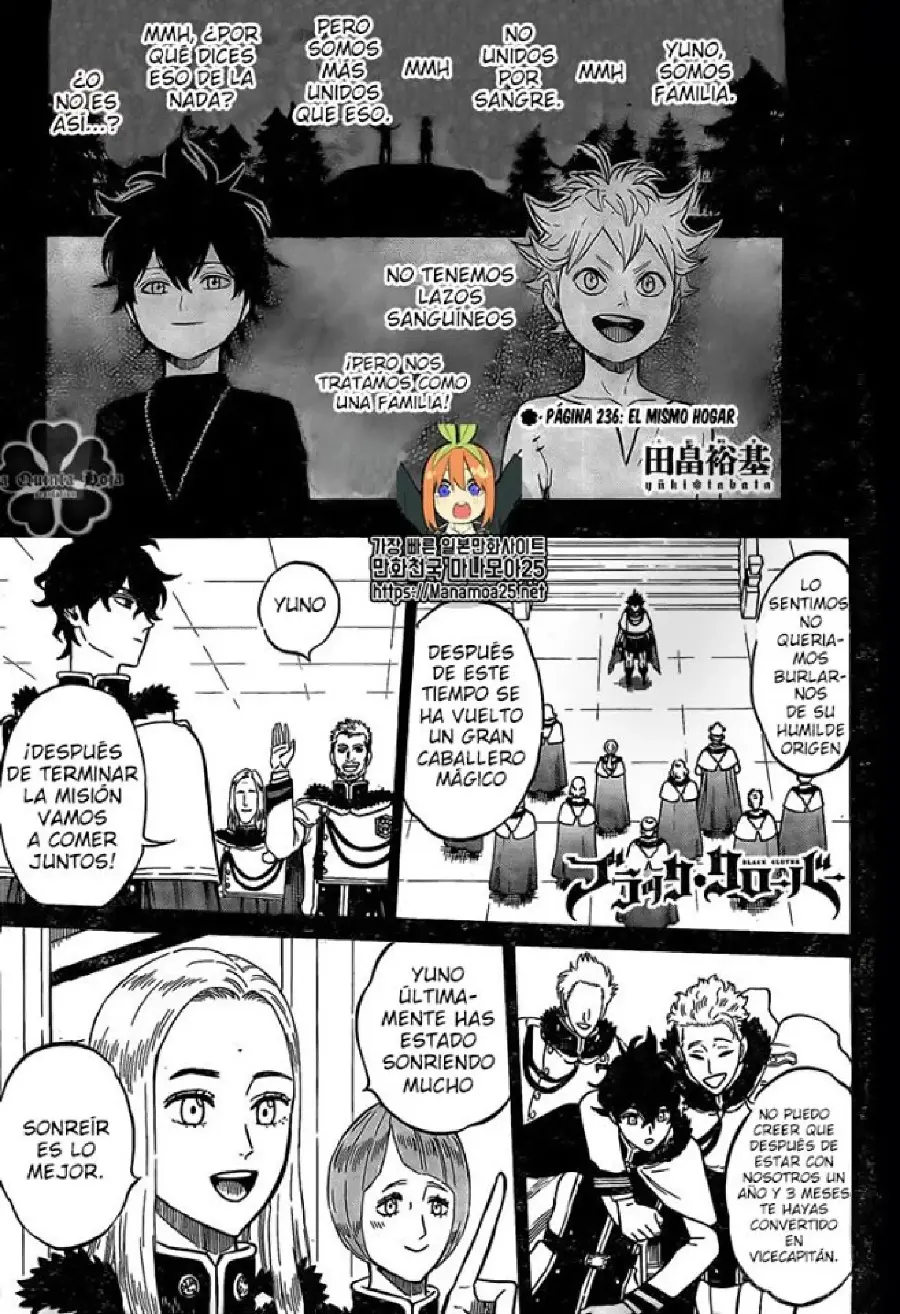Black Clover capítulo 236, página 1
