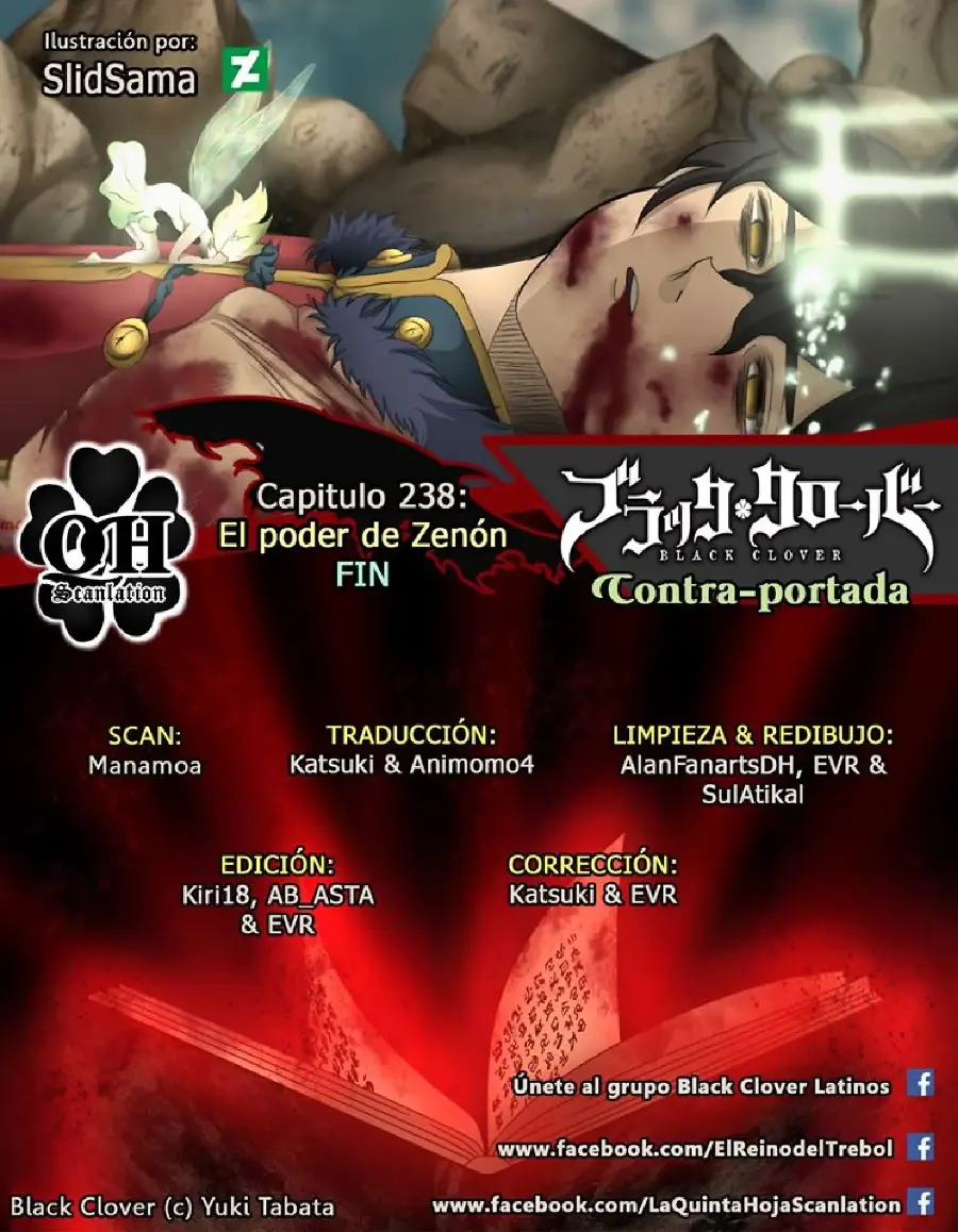 Black Clover capítulo 238, página 14
