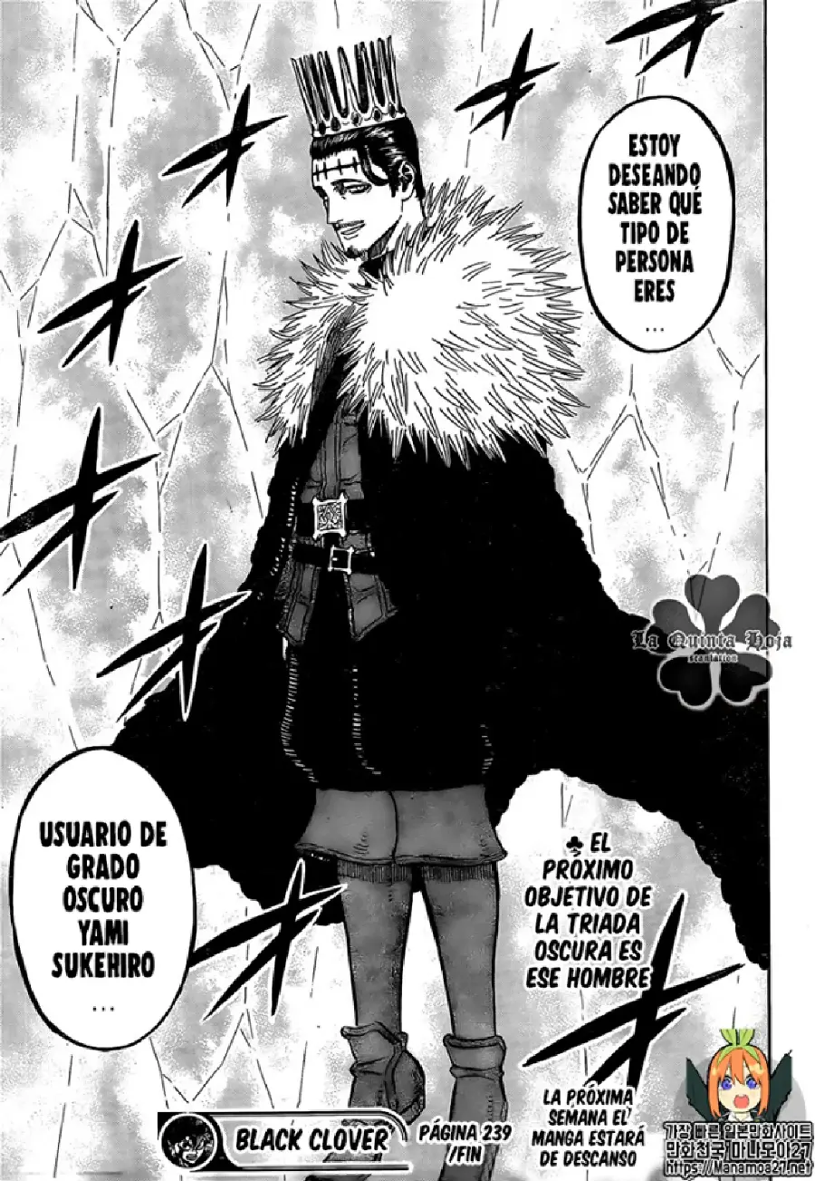 Black Clover capítulo 239, página 11