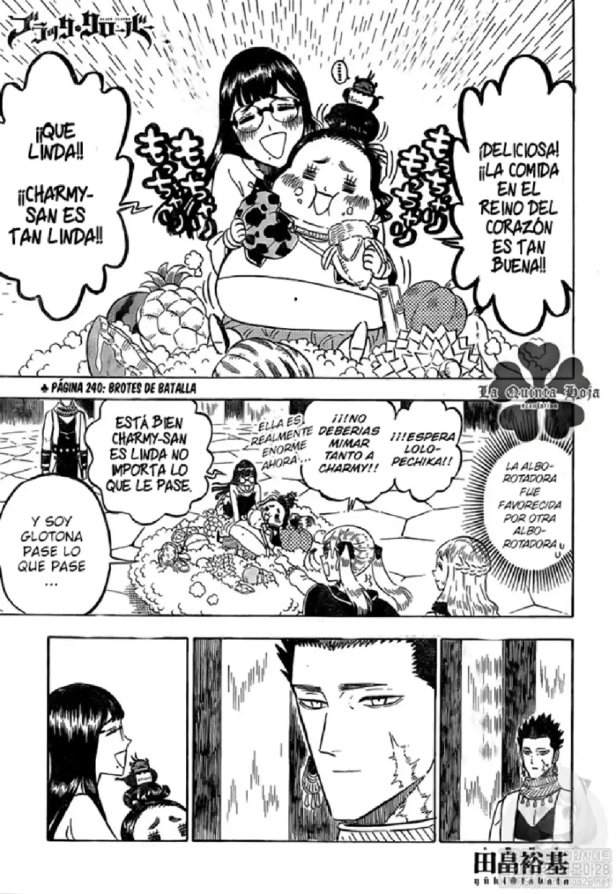 Black Clover capítulo 240, página 1
